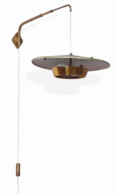 Lampada Estensibile da Parete con Bilancere.