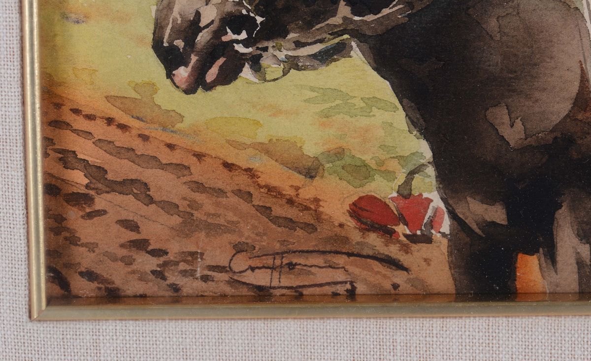 Aurelio Craffonara (1875-1945)berbero a Cavallo