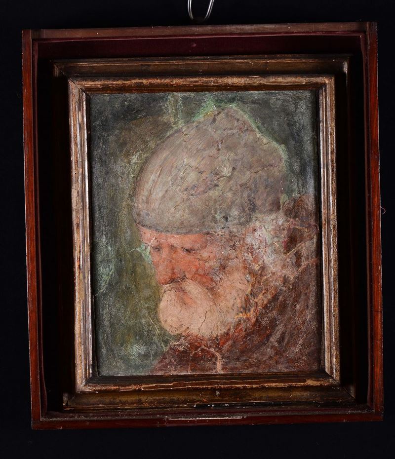 Bernardino Luini (1481-1532), nei modi di Ritratto di anziano  - Asta Antiquariato - II - Cambi Casa d'Aste