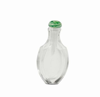 Lotto Composto da Quattro Snuff Bottles: una in Agata Gialla, una in Cristallo di Rocca e Due in ...