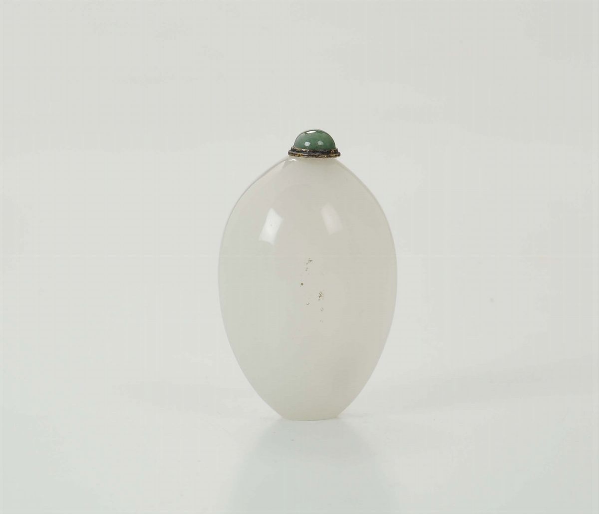 Lotto Composto da Quattro Snuff Bottles: una in Agata Gialla, una in Cristallo di Rocca e Due in ...