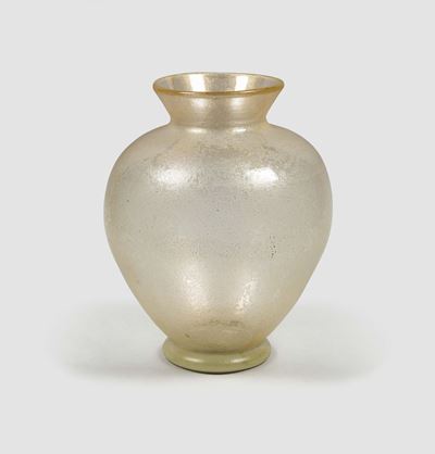Flavio Poli Seguso Vetri D’arte, Murano, 1940 Ca Vaso Serie Corrosi