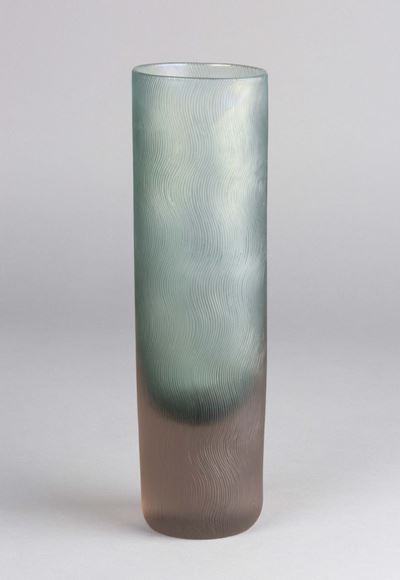 Carlo Scarpa Venini, Murano, 1940 Ca Vaso Serie Incisi