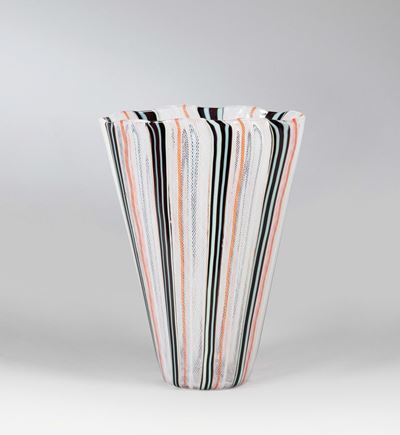 Paolo Venini Venini, Murano, 1950 Ca Vaso Serie Zanfirici