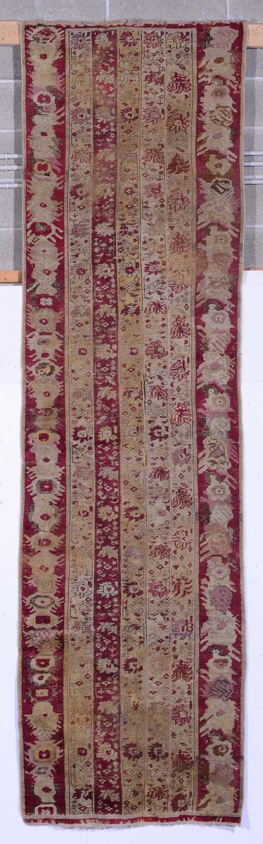 Passatoia anatolico fine XIX secolo  - Auction Ancient Carpets - Cambi Casa d'Aste
