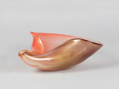 Archimede Seguso Vetreria Archimede Seguso, Murano, 1955 Ca Conchiglia Serie Polveri