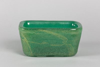 Carlo Scarpa Venini, Murano, 1934 Ca Vasca Rettangolare Serie Sommersi