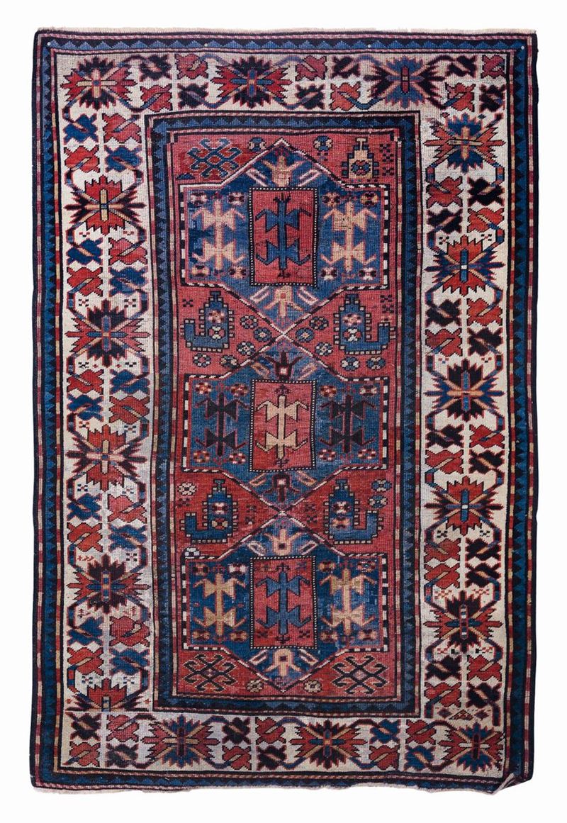 A caucasus rug, late XIX early XX century  - Auction Fine Carpets - Cambi Casa d'Aste