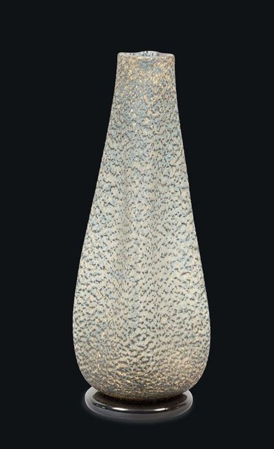 Ercole Barovier Barovier & Toso, Murano, 1951 Ca Vaso Serie Barbarico