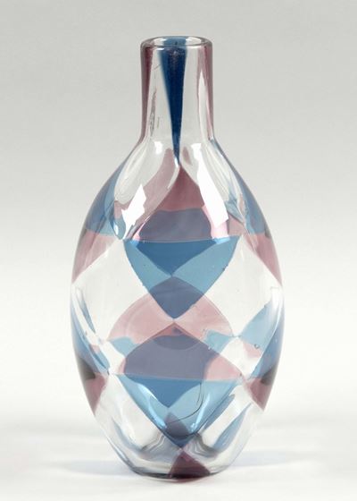 Ercole Barovier Barovier & Toso, Murano, 1962 Ca Vaso Serie Intarsio