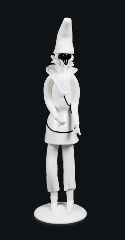 Fulvio Bianconi Venini, Murano, 1952 Ca Figurina Serie Tiepoli