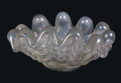 Ercole Barovier Barovier & Toso, Murano, 1942 Ca Coppa Serie a Grosse Costolature
