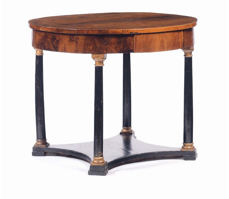 Tavolo circolare Impero, XIX secolo  - Auction Fine art - II - Cambi Casa d'Aste