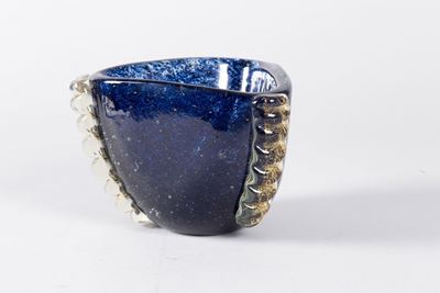 Ercole Barovier Ferro Toso Barovier, Murano, 1936 Ca Coppa Serie Marina Gemmata