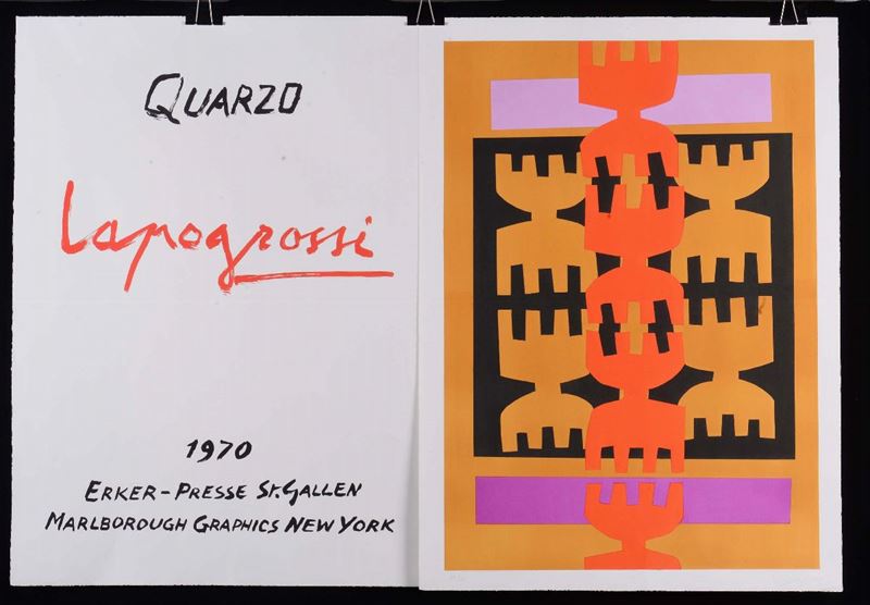 Giuseppe Capogrossi (1900-1972) Quarzo, 1970  - Asta CAMBI TIME - Arte Moderna e Contemporanea - Cambi Casa d'Aste
