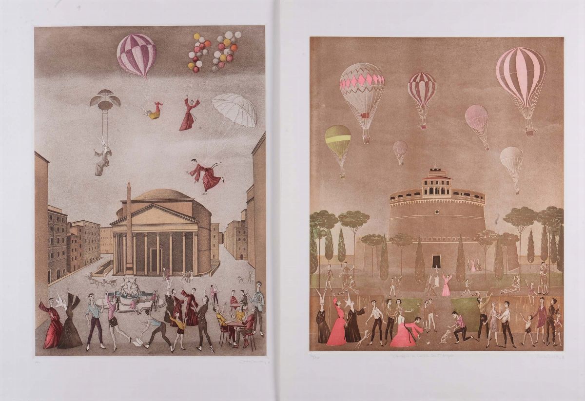 Lotto di Litografie