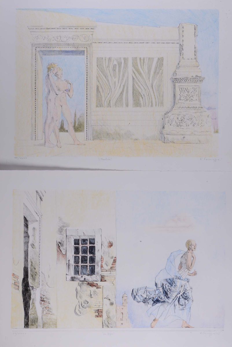 Lotto di Litografie