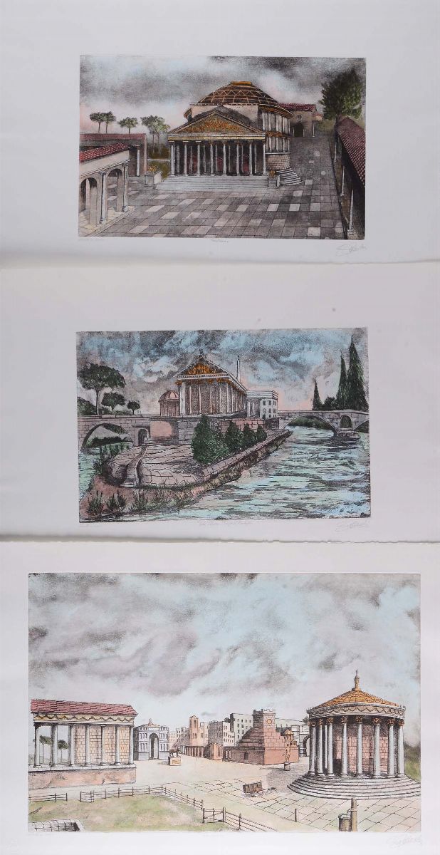 Lotto di Litografie
