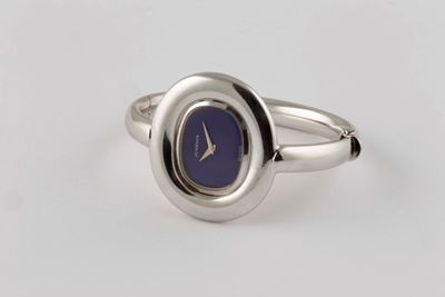 Juvenia, Orologio da Donna, in Oro Bianco 18k con Bracciale Rigido in Oro, a Carica Manuale. Acco...