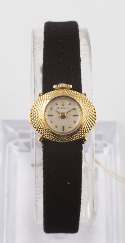 Juvenia, Orologio da Polso, da Donna, in Oro Giallo 18k, a Carica Manuale. Accompagnato da Scatol...
