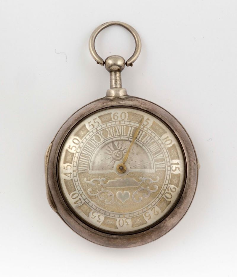 Orologio da tasca in argento  - Auction Watches and Pocket Watches - Cambi Casa d'Aste
