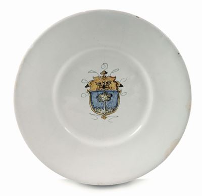 Piatto Faenza, Bottega Mazzanti Inizi del XVII Secolo