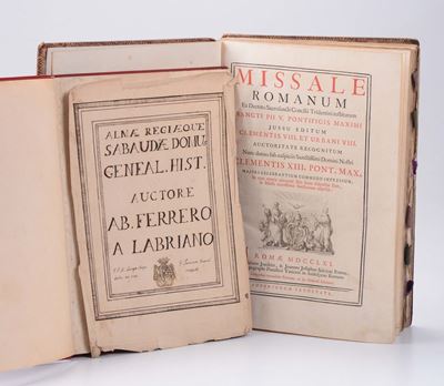 Missale Romanum in Bella Rilegatura, Roma 1761