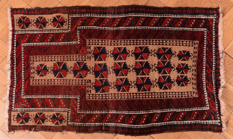 Tappeto Baluch inizio XX secolo  - Auction Ancient Carpets - Cambi Casa d'Aste