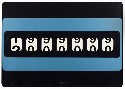 Alighiero Boetti (1940-1994)contatore