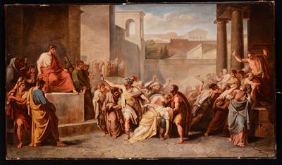 Vincenzo Camuccini (roma 1771-1844)soggetto Neoclassico