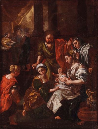Jacopo Cestaro (1718-1778), Attribuito Ascena Biblica