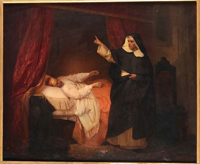 Anonimo del XIX Secoloscena Religiosa