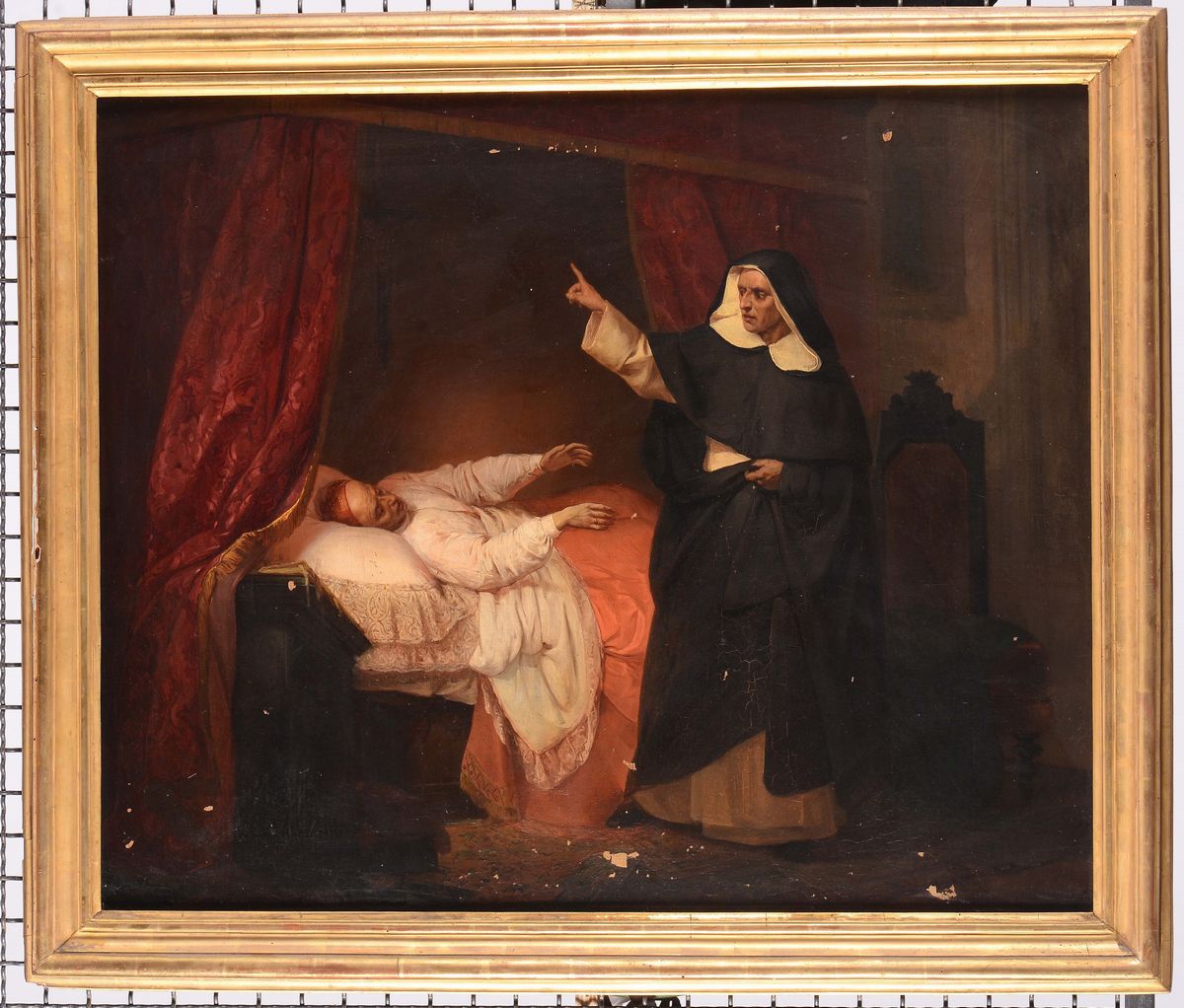 Anonimo del XIX Secoloscena Religiosa