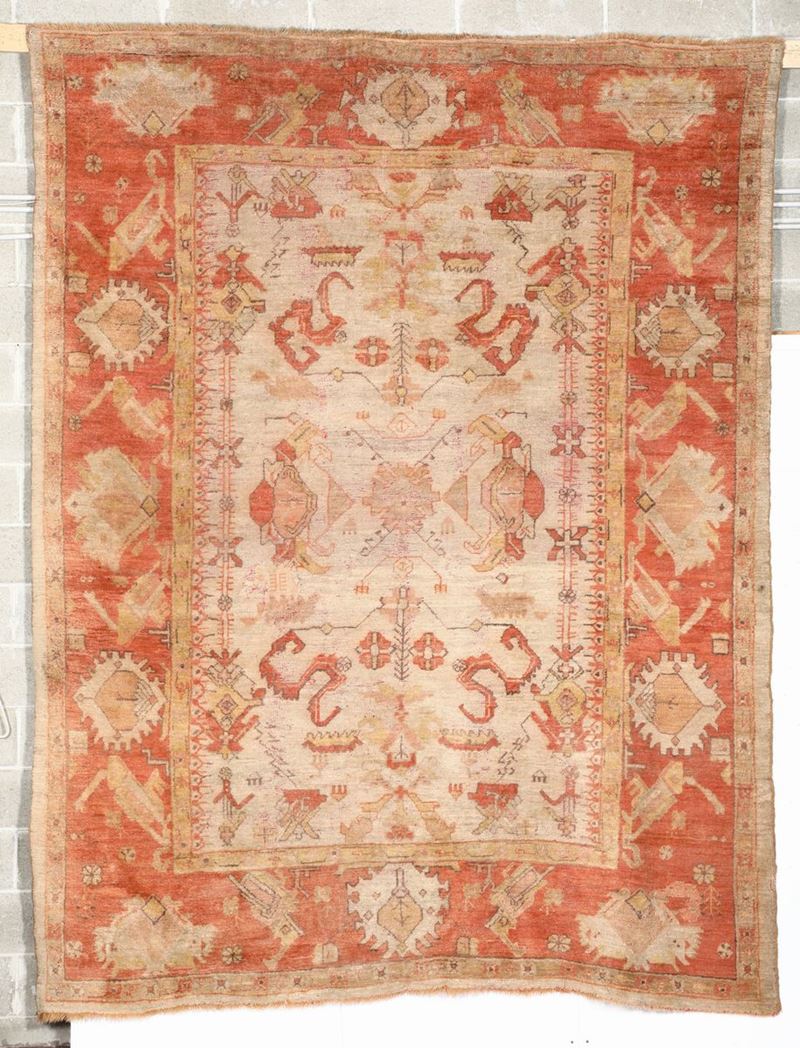 Tappeto anatolico Smirne  - Auction Fine art - II - Cambi Casa d'Aste