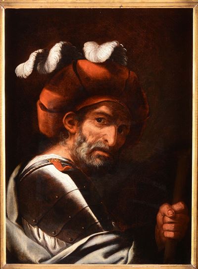Pietro della Vecchia (venezia 1603 - Vicenza 1678)ritratto di Gentiluomo