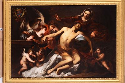Stefano Magnasco (genova 1635-1674)pietà
