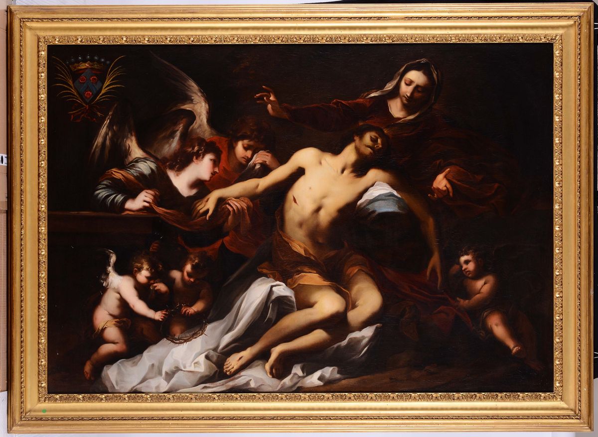 Stefano Magnasco (genova 1635-1674)pietà
