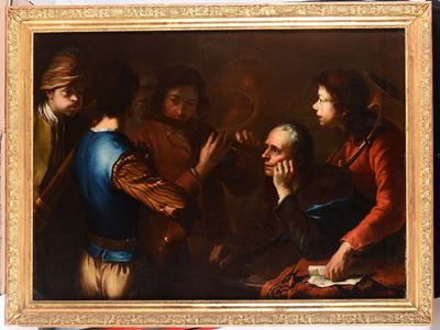 Joachim Von Sandrart (francoforte sul Meno 1606 -norimberga 1688)suonatori