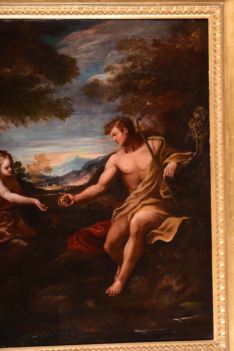 Scuola Emiliana XVIII Secoloil Giudizio di Paride