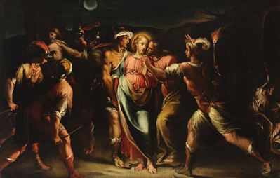 Scuola del XVII Secolocattura di Cristo