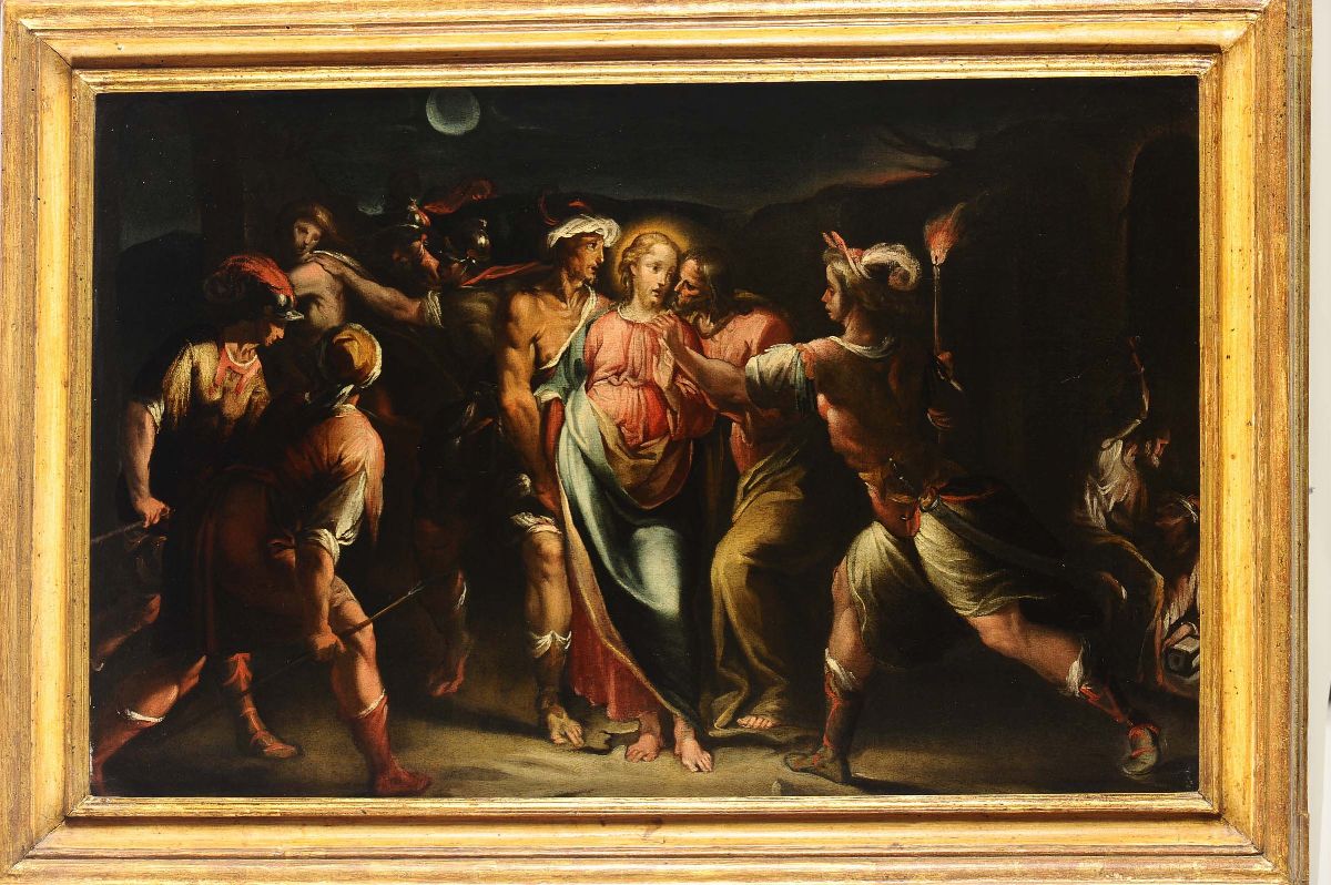 Scuola del XVII Secolocattura di Cristo