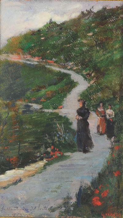 Lazzaro Luxardo (1865-1949)figure su Strada
