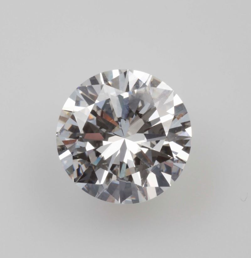 Unmounted brilliant-cut diamond weighing 4.84 carats  - Auction Fine Jewels - II - Cambi Casa d'Aste