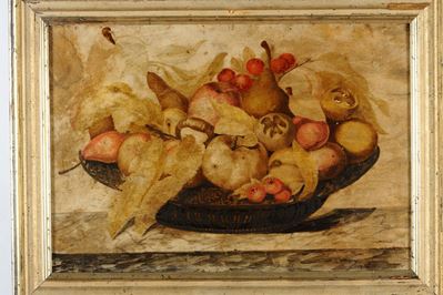 Octavianus Monfort, XVII Secolo, Attribuito Apiatto di Frutta