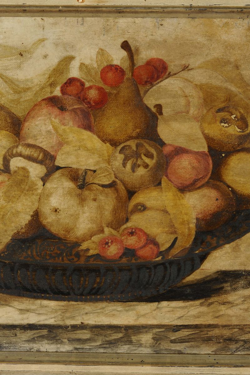 Octavianus Monfort, XVII Secolo, Attribuito Apiatto di Frutta