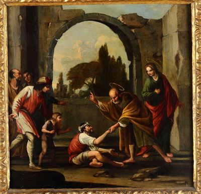 Carlo Coppola (napoli ?-1672)scene Bibliche