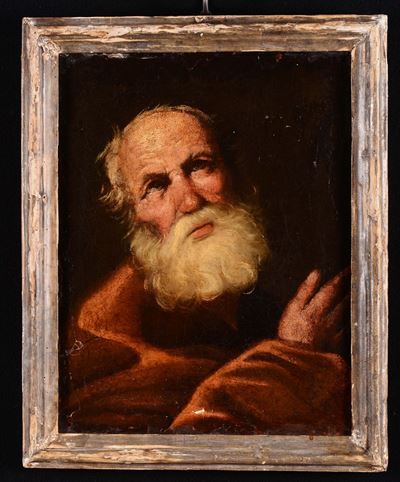 Anonimo del XVIII Secolosanto con Barba Bianca