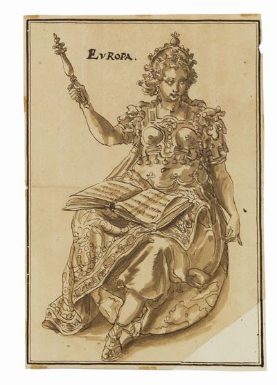 Marteen De Vos (1532-1603)allegoria Dell’europa