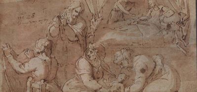 Scuola del XVII Secolonascita della Vergine
