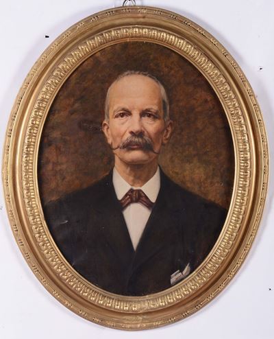 Alberto Caffassi (1894-1973)ritratto di Gentiluomo